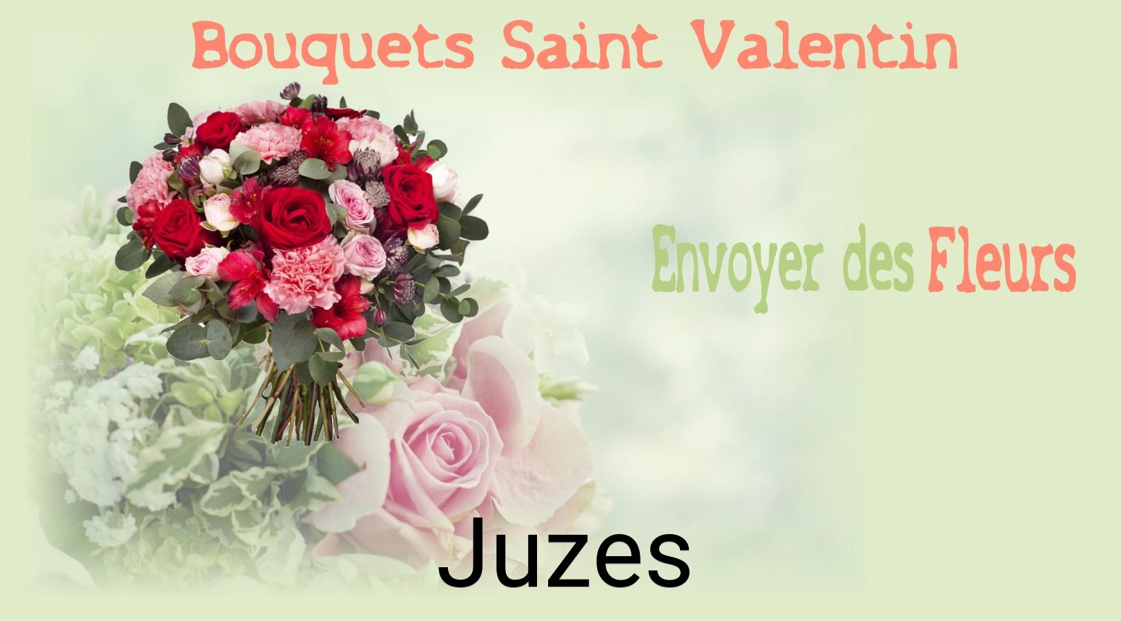 Roses de Saint-Valentin livrées à Juzes