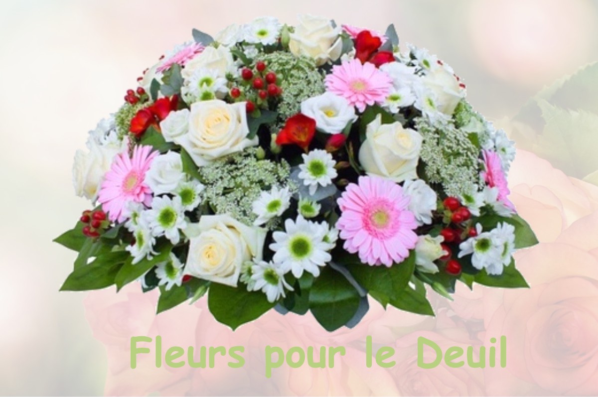 fleurs deuil JUZES